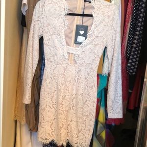 Missguided lace dress